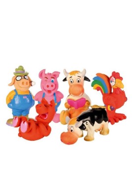 Trixie Animal Farm Figures Latex Toy With Sound Model 3569